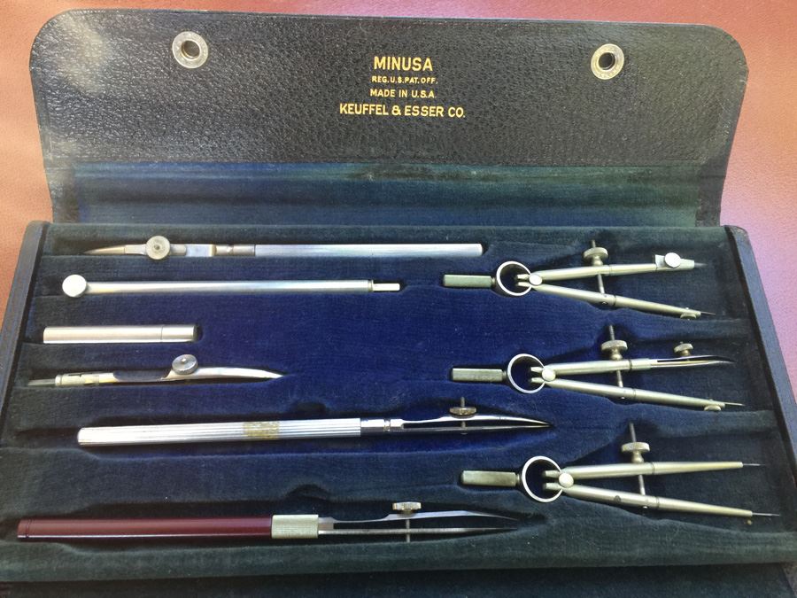 Vintage Drafting Set Made By Keuffel & Esser [Photo 2]