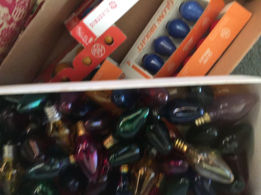 Huge Colored Christmas Bulb Light Lot [Photo 5]