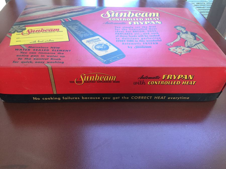 Vintage Sunbeam Frypan With Box [Photo 2]