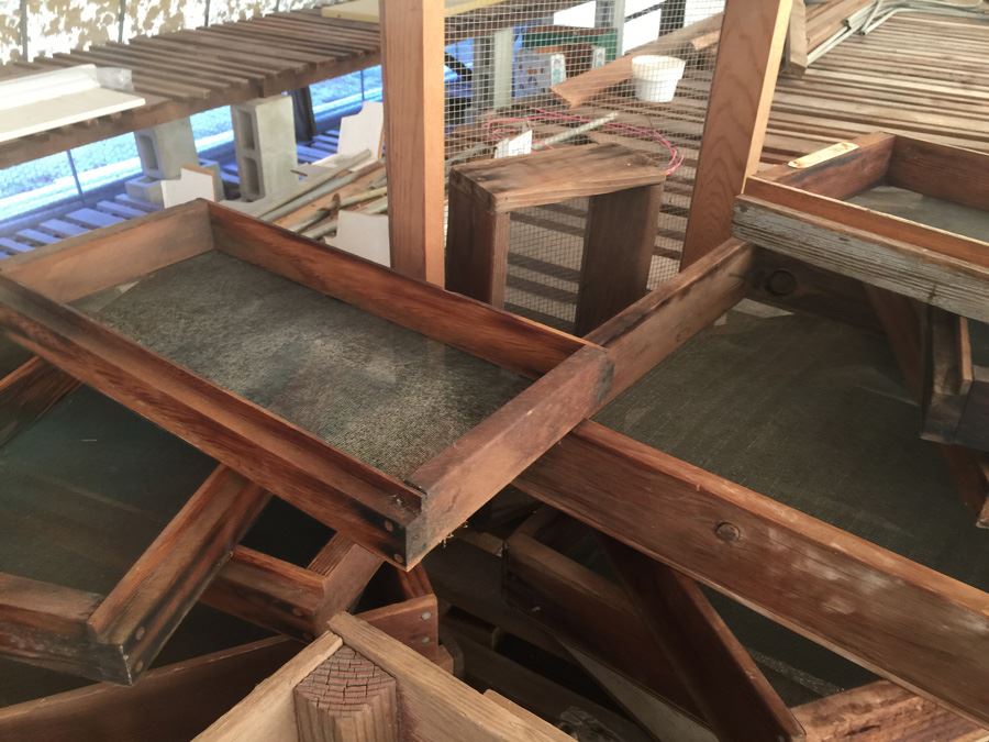 Large Lot of Wooden And Metal Sifters [Photo 6]