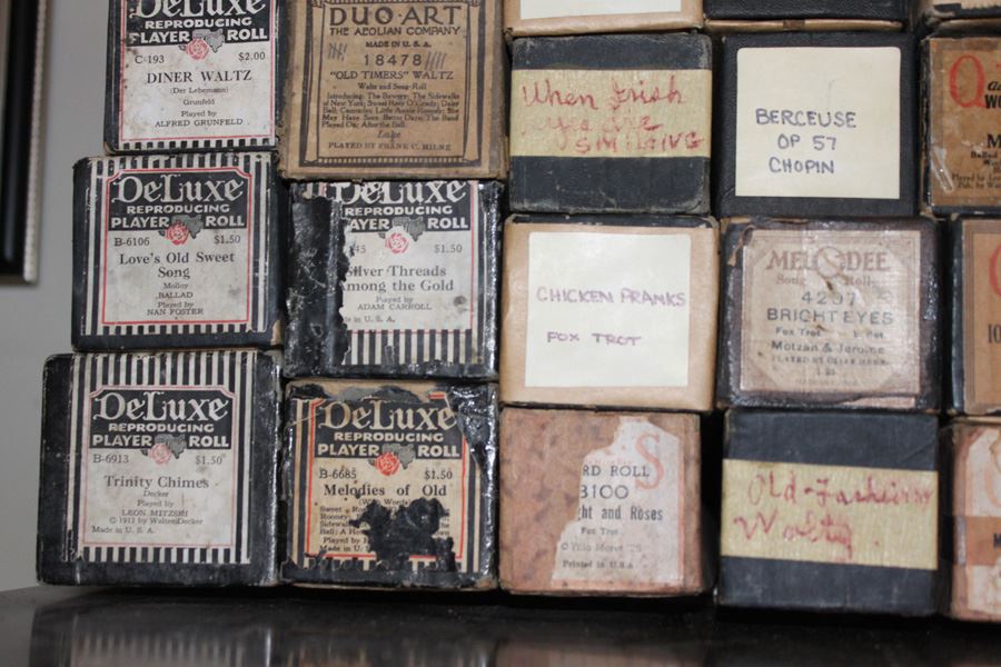 Huge Lot Of Player Piano Rolls [Photo 6]