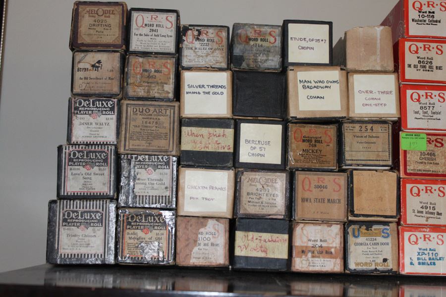 Huge Lot Of Player Piano Rolls [Photo 5]