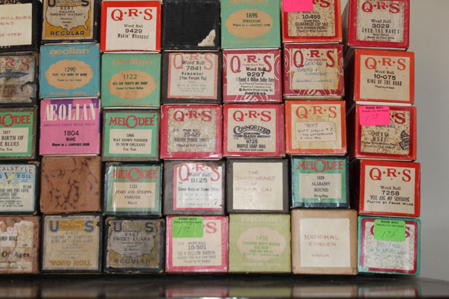 Huge Lot Of Player Piano Rolls [Photo 11]