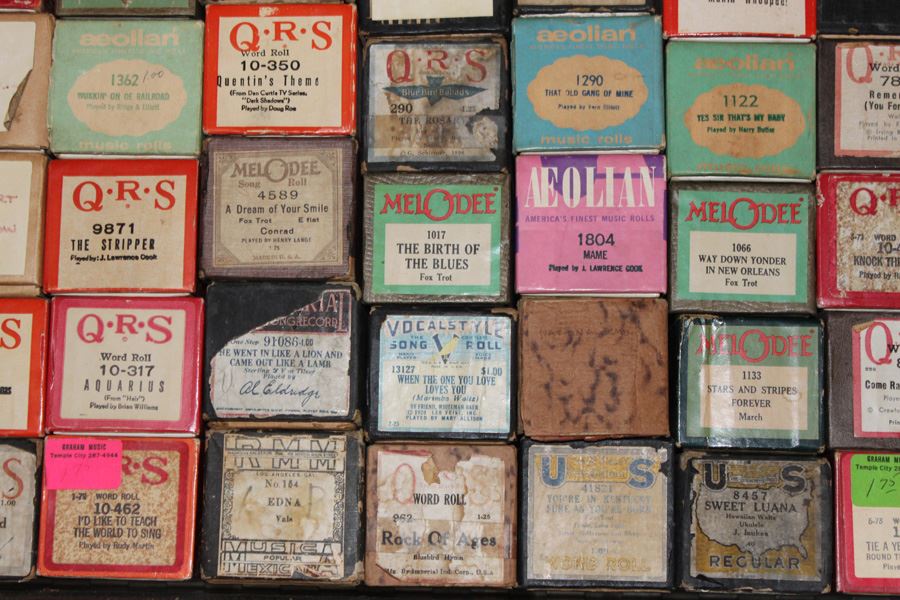 Huge Lot Of Player Piano Rolls [Photo 10]