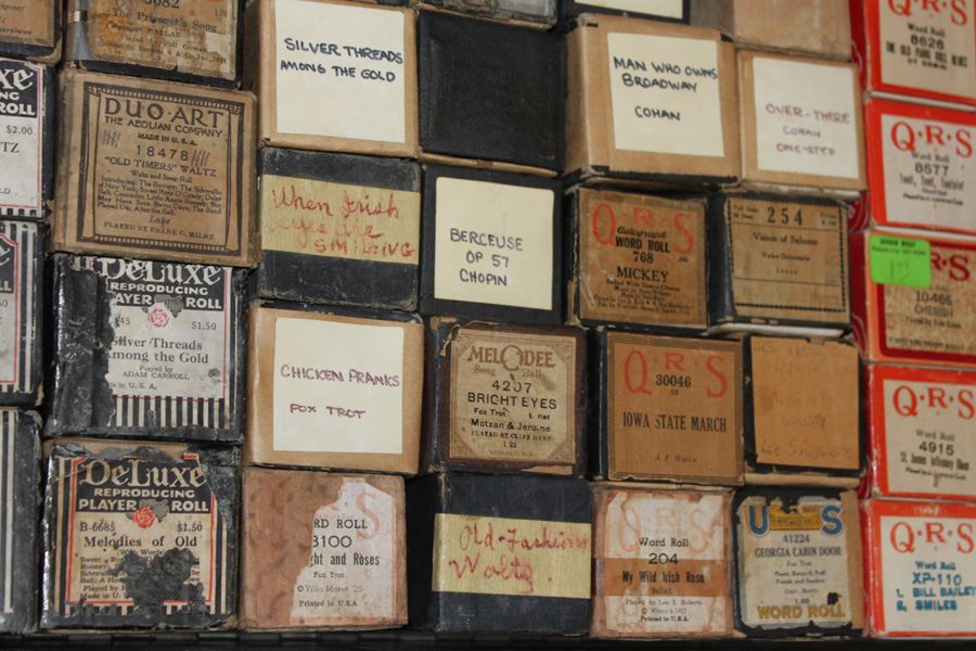 Huge Lot Of Player Piano Rolls [Photo 3]