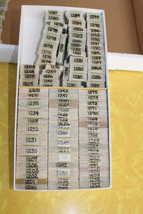 Stamp Lot 1200 Cancelled Stamps - Same Stamps Bundled Together [Photo 2]