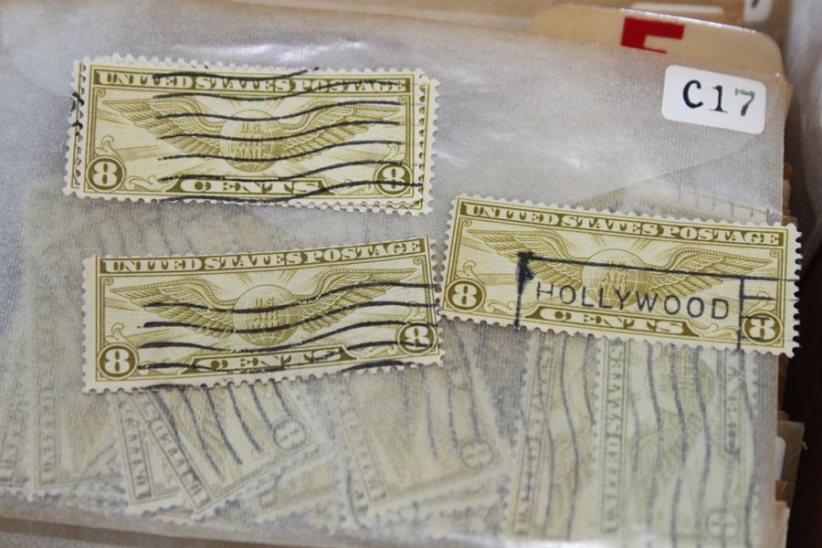 Huge Collectible Stamp Lot Of Cancelled Stamps Bagged [Photo 5]
