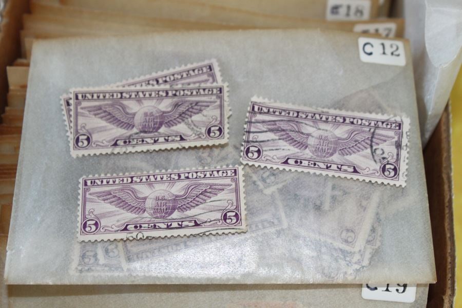 Huge Collectible Stamp Lot Of Cancelled Stamps Bagged [Photo 4]