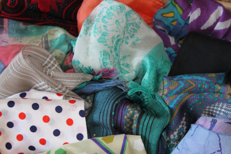 Huge Designer Scarf Silk Lot #2 [Photo 3]