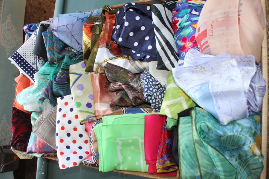 Huge Designer Scarf Silk Lot #2 [Photo 8]