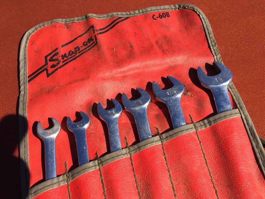 Vintage Snap-on 6-Piece Wrench Set C-60B