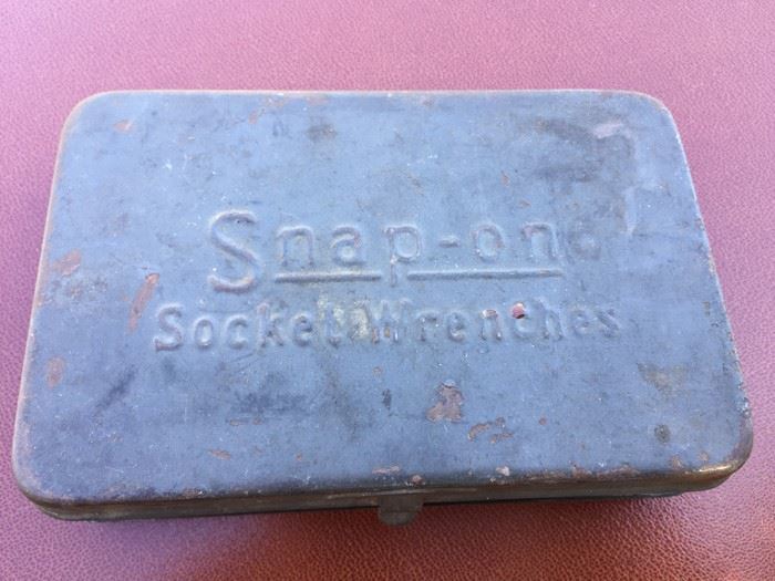 Vintage Snap-on Metal Box