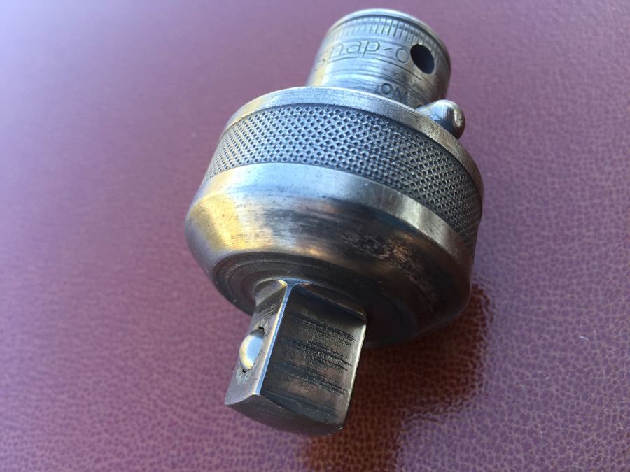 Vintage Snap-on Tools Ratcheting 1/2' Drive Adapter For Breaker Bar [Photo 3]