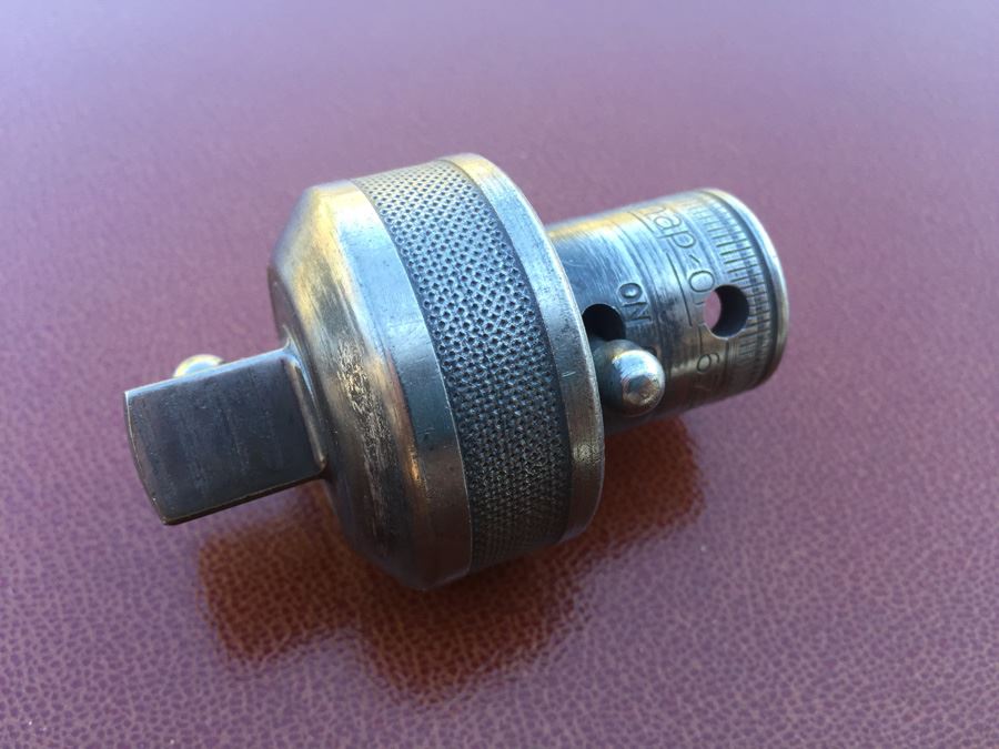 Vintage Snap-on Tools Ratcheting 1/2' Drive Adapter For Breaker Bar [Photo 1]