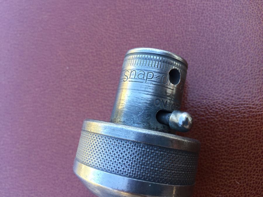 Vintage Snap-on Tools Ratcheting 1/2' Drive Adapter For Breaker Bar [Photo 2]