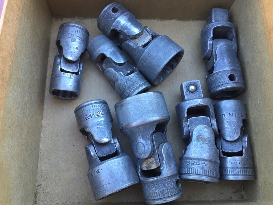 (8) Vintage Snap-on Articulated Sockets [Photo 2]