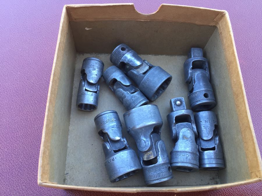 (8) Vintage Snap-on Articulated Sockets [Photo 1]