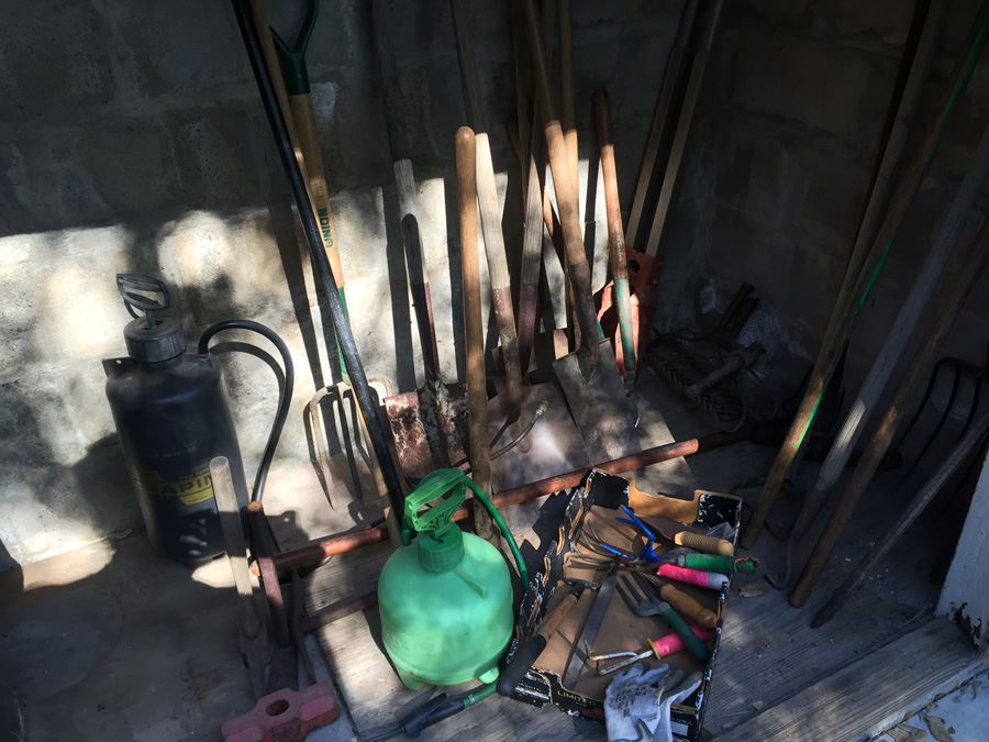 Shed Lot Filled With Garden Tools [Photo 1]