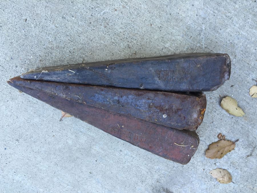 (3) Metal Wood Log Splitters [Photo 1]