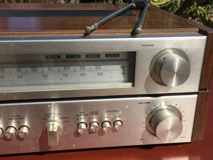 TOSHIBA Stereo Receiver SA-420 Working [Photo 4]