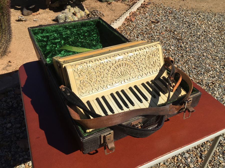 BRINDISI Italy Accordion With Case