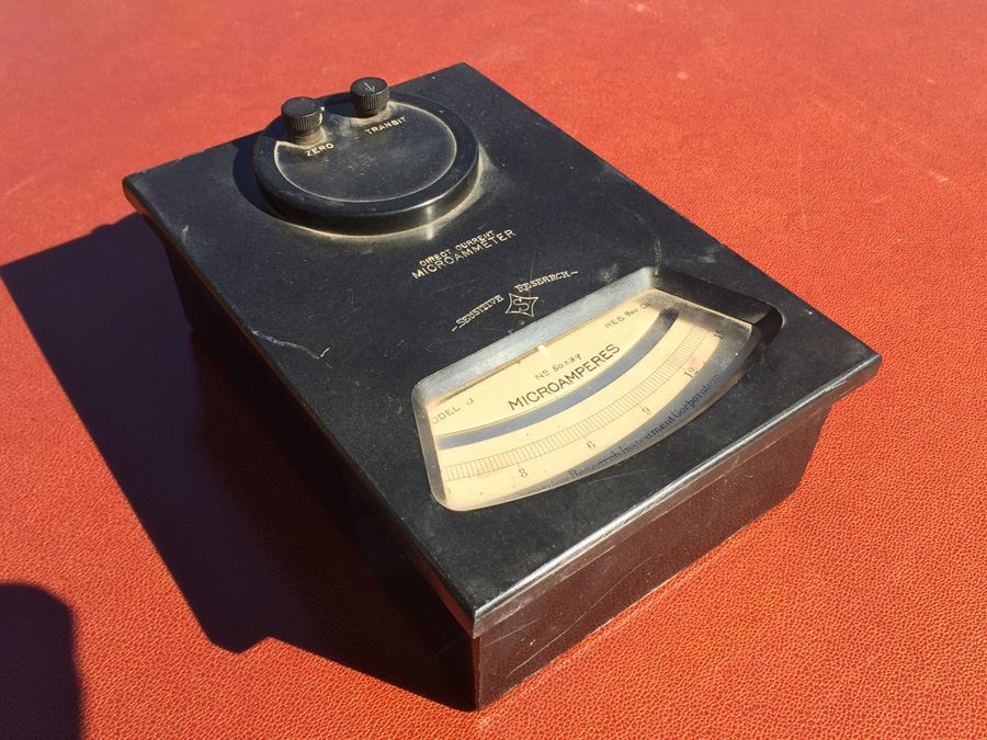 Sensitive Research Instrument Corporation New York City Microammeter