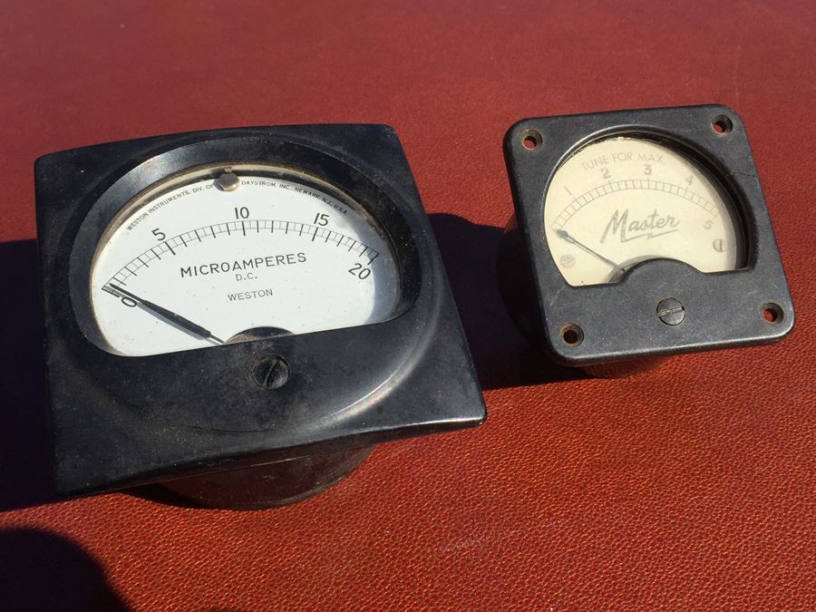 (4) Vintage Gauge Lot