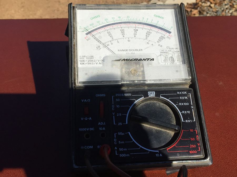 (3) Vintage Voltmeters Ammeters [Photo 5]
