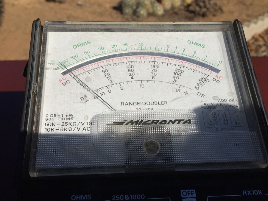 (3) Vintage Voltmeters Ammeters [Photo 6]