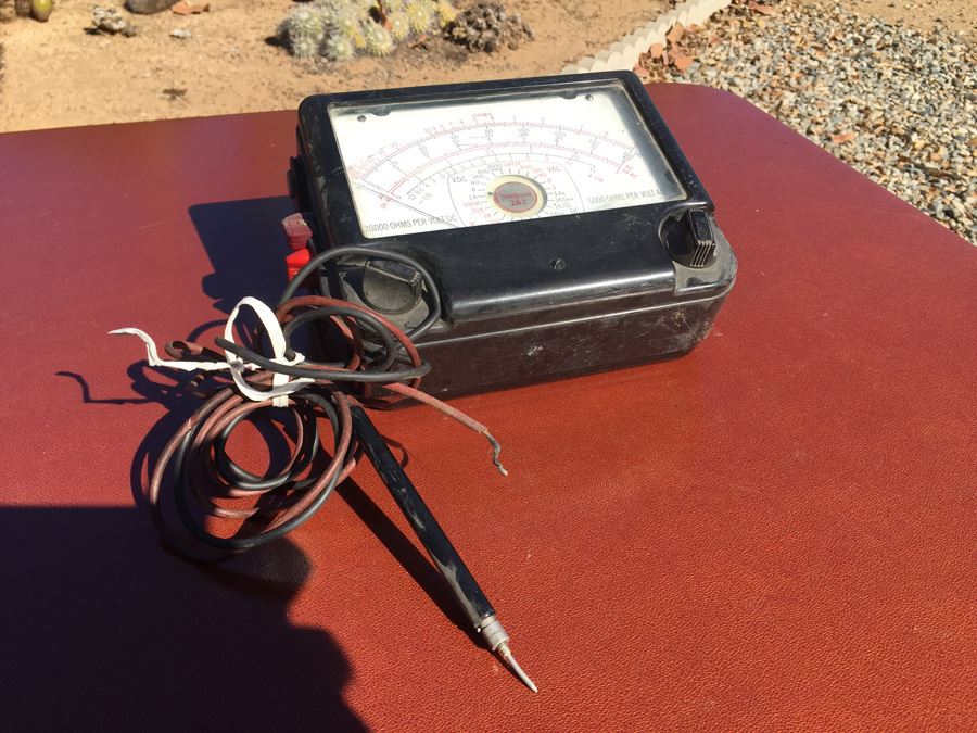 (3) Vintage Voltmeters Ammeters [Photo 7]