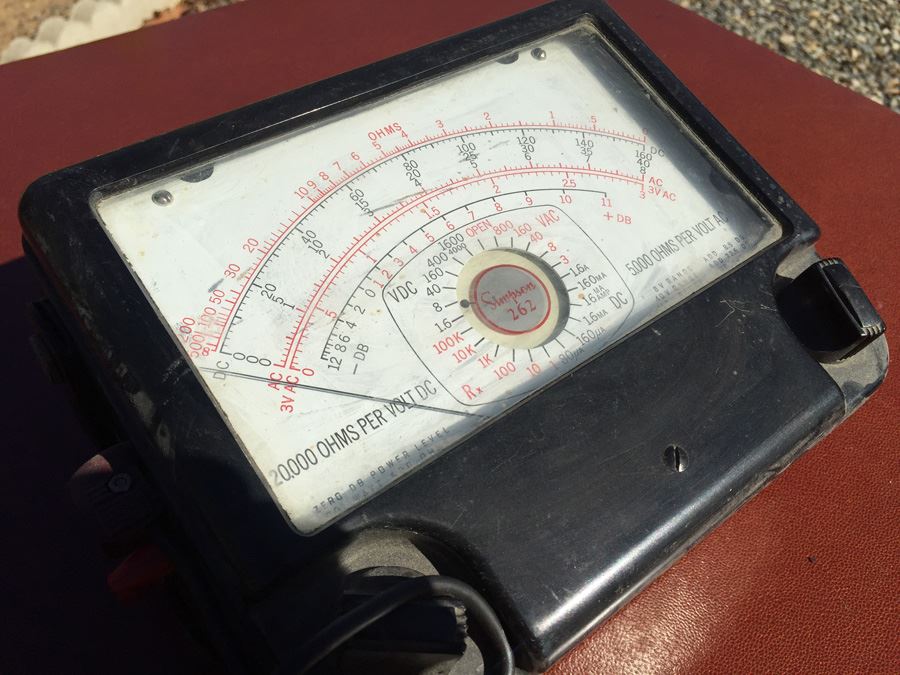 (3) Vintage Voltmeters Ammeters [Photo 8]
