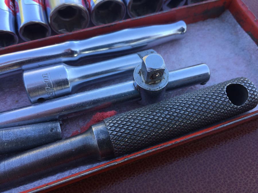 Vintage Snap-on Tool Socket Wrenches Lot With Metal Case [Photo 10]