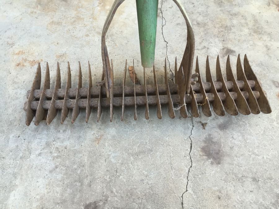 Vintage Metal Rake [Photo 4]