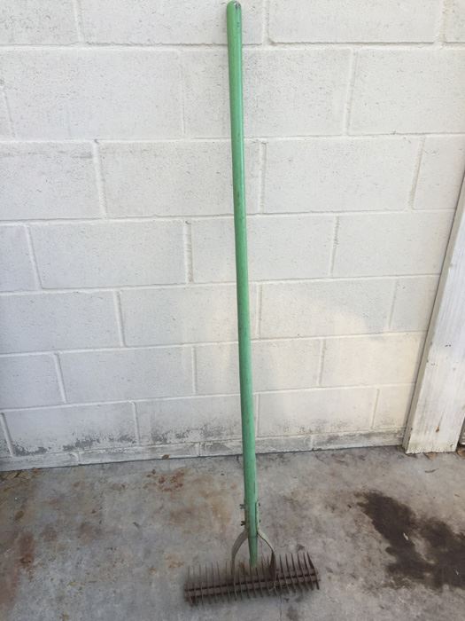 Vintage Metal Rake
