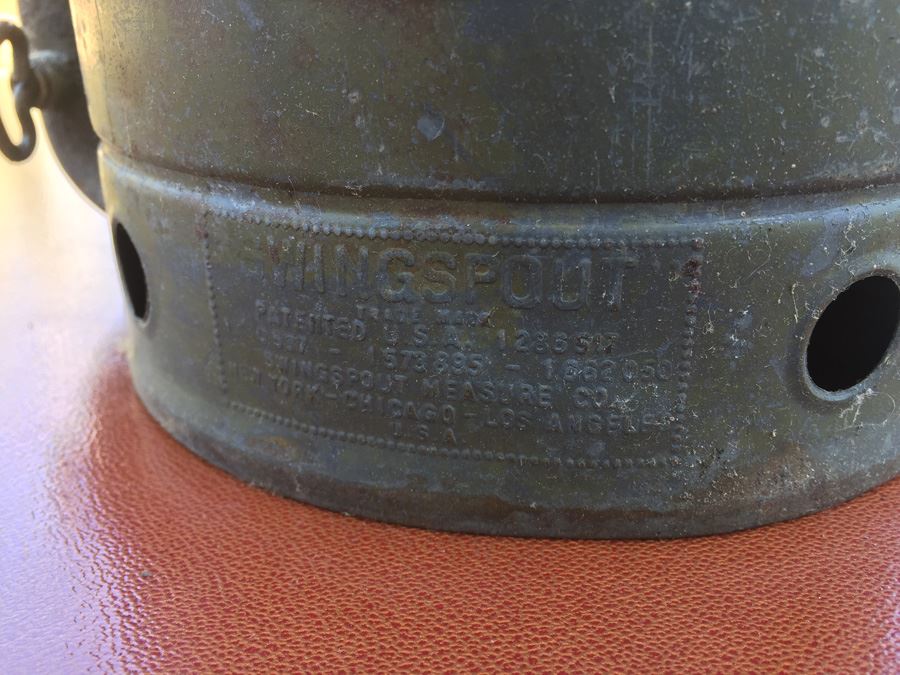 Vintage SWINGSPOUT Metal Oil Can [Photo 2]