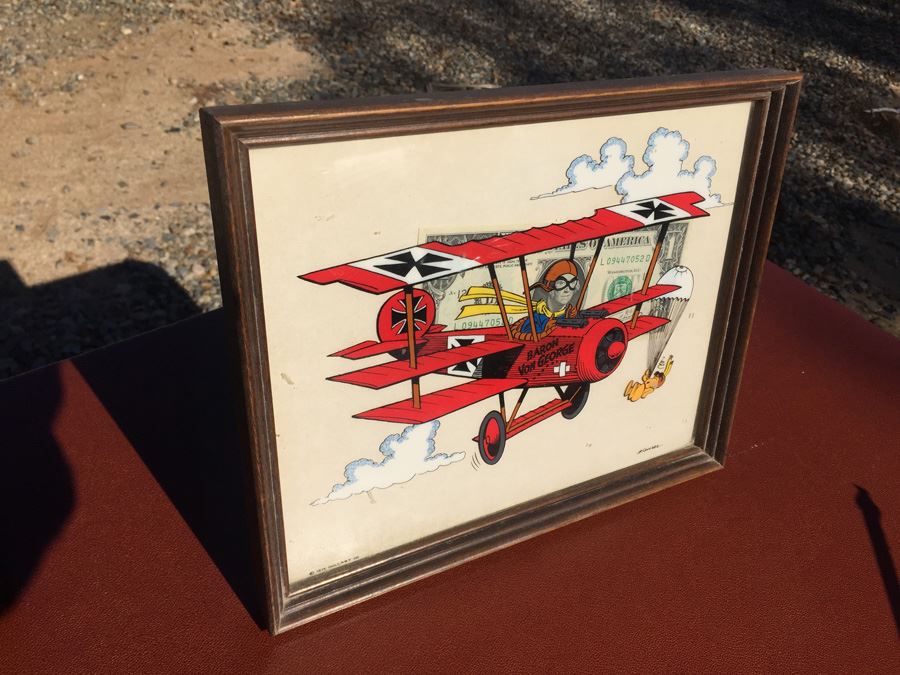 Vintage 1975 Dollart Co Artist Maurer Red Baron [Photo 6]