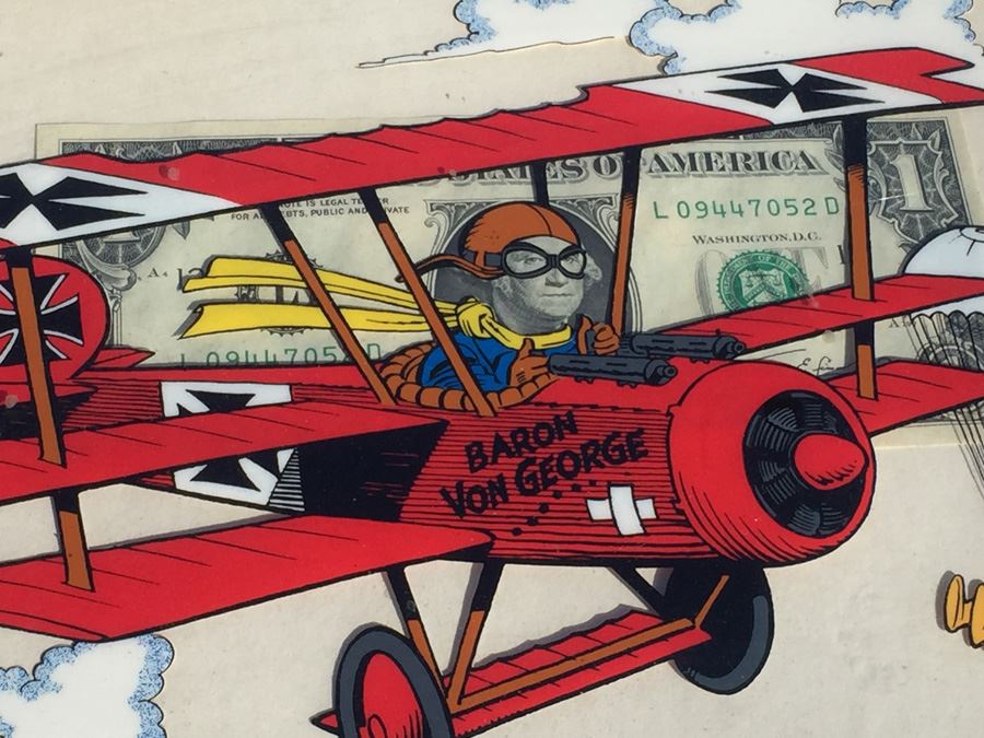 Vintage 1975 Dollart Co Artist Maurer Red Baron [Photo 2]