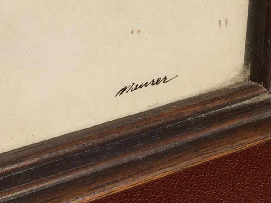 Vintage 1975 Dollart Co Artist Maurer Red Baron [Photo 5]