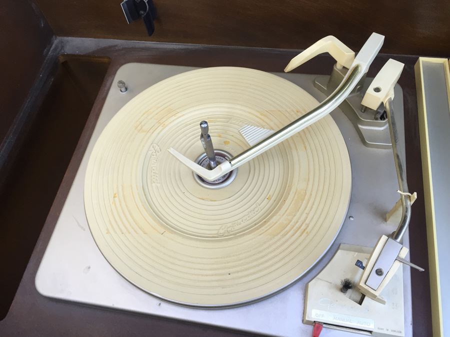 Mid-Century Modern Packard Bell Stereo Console With Record Player WORKING [Photo 20]