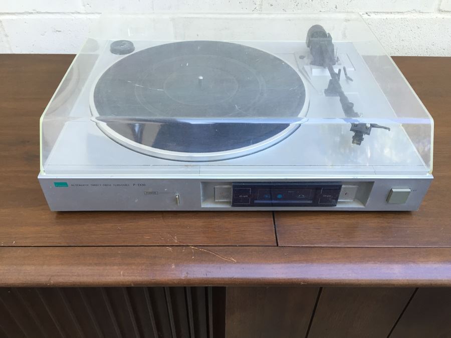 SANSUI Turntable P-D20 With Needle [Photo 1]