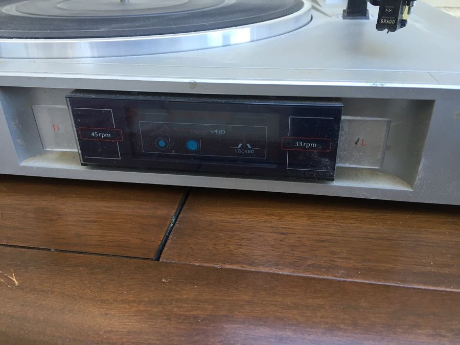 SANSUI Turntable P-D20 With Needle [Photo 2]