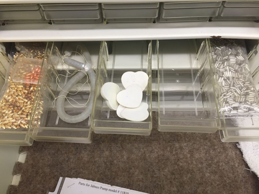 Metal Storage Bin Packed With Jewelry Making Beads [Photo 8]