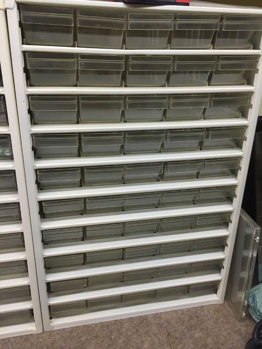 Metal Storage Bin (Empty) [Photo 1]