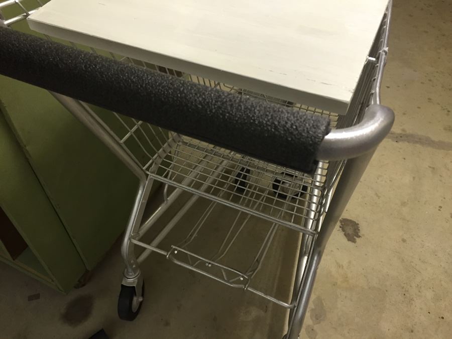 Shopping Cart With Hinged Table Mobile Work Bench [Photo 7]