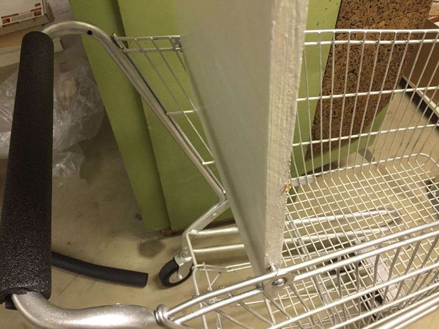 Shopping Cart With Hinged Table Mobile Work Bench [Photo 6]