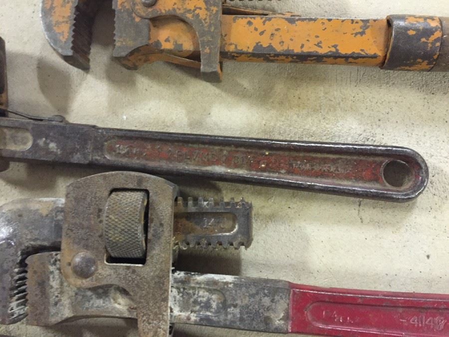 (7) Pipe Wrench Lot [Photo 12]