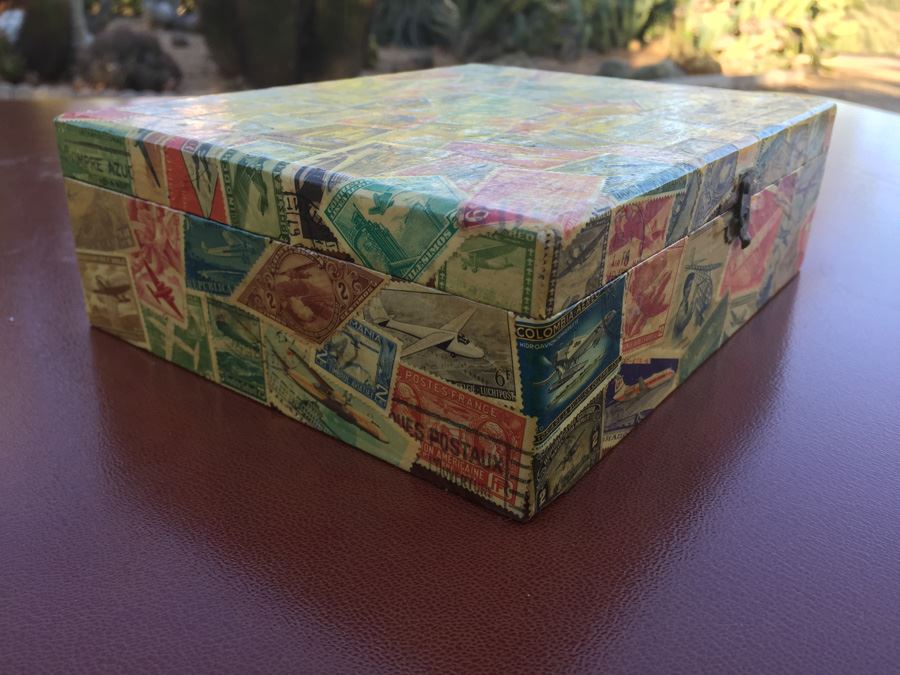Unique Stamp Box Filled With Stamps [Photo 5]