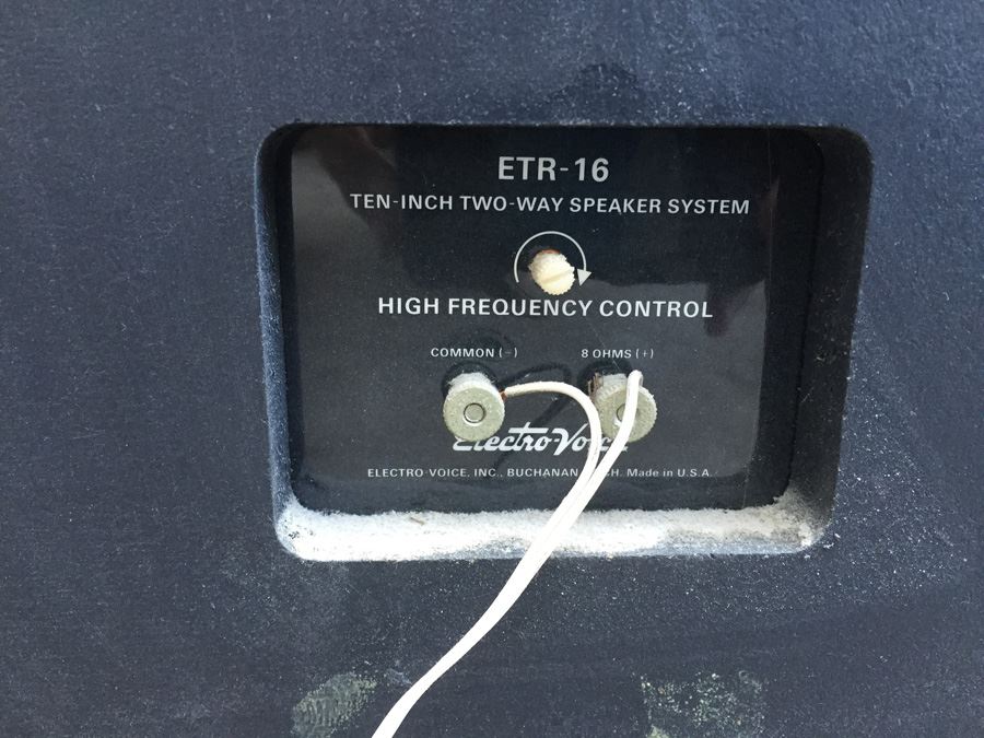 Electro-Voice ETR-16 Speakers [Photo 4]