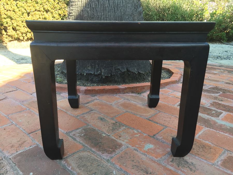 Rosewood Asian End Table