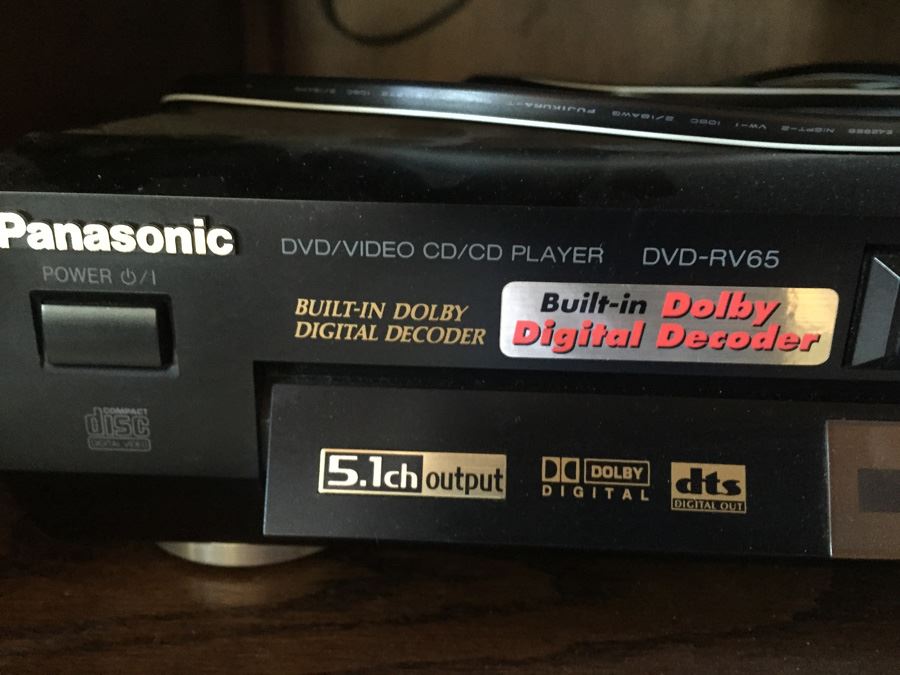 Panasonic DVD / Video CD / CD Player DVD-RV65 [Photo 2]